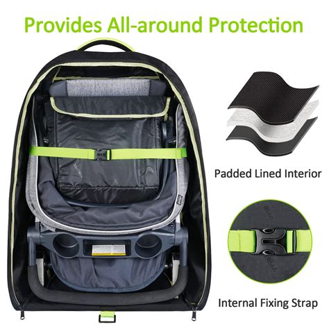 padded stroller travel bag.